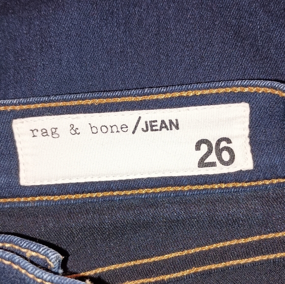 Womens' Rag & Bone High Rise Skinny Jeans Size 26 Made in USA - Picture 9 of 13